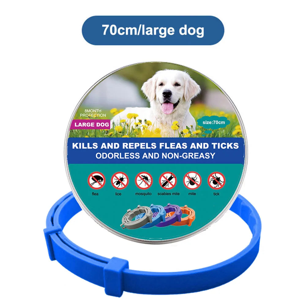 Veterinary Anti Flea and Tick Collar for Cats Dogs Anti-parasitic