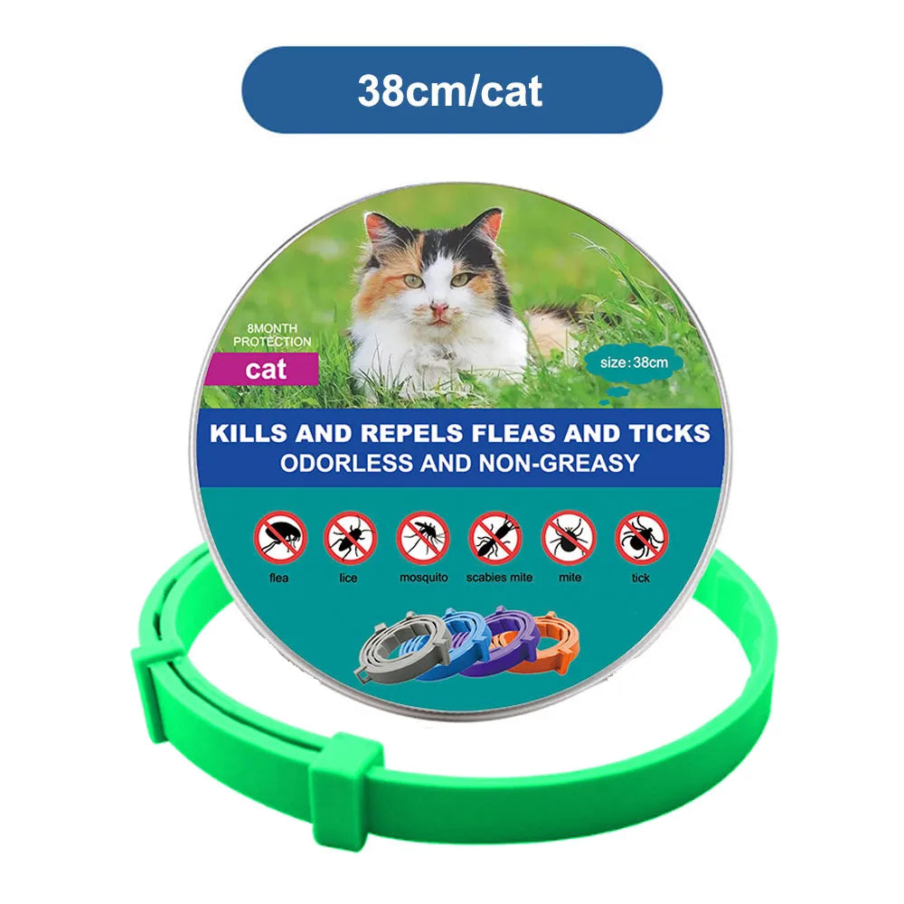 Veterinary Anti Flea and Tick Collar for Cats Dogs Anti-parasitic