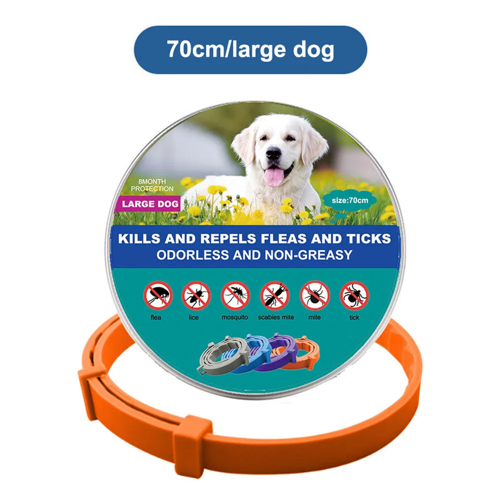 Veterinary Anti Flea and Tick Collar for Cats Dogs Anti-parasitic