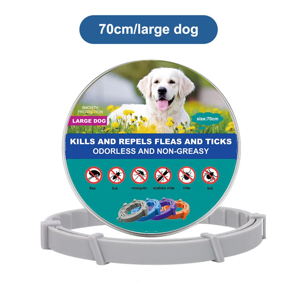 Veterinary Anti Flea and Tick Collar for Cats Dogs Anti-parasitic