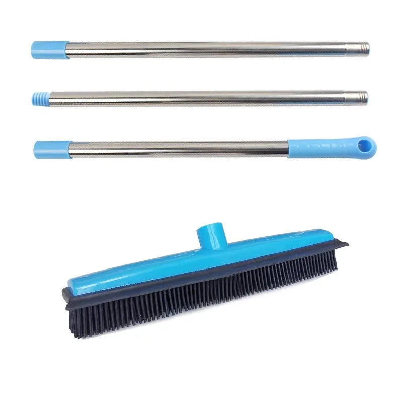 Rubber Broom Pet Hair Lint Removal Device