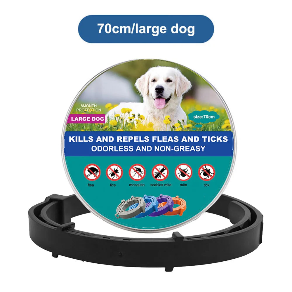 Veterinary Anti Flea and Tick Collar for Cats Dogs Anti-parasitic