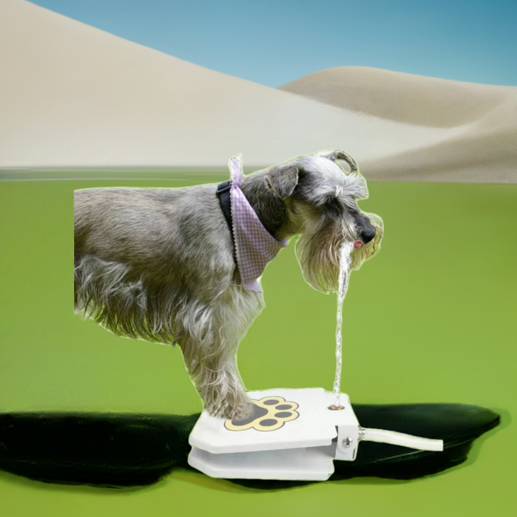 Outdoor Automatic Dog Water Fountain Step